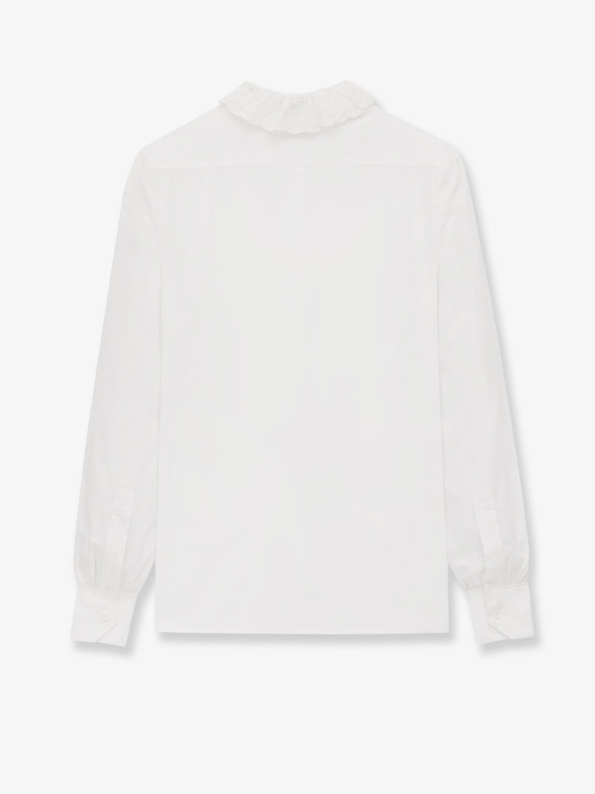 Saint Laurent Women's Certified Cotton Shirt White, view 2