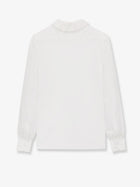 Saint Laurent Women's Certified Cotton Shirt White, view 2