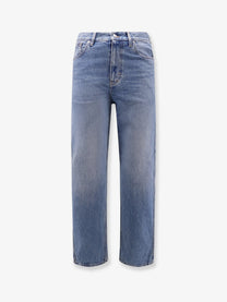 Gucci Men's Certified Cotton Slim Fit Jeans Blue