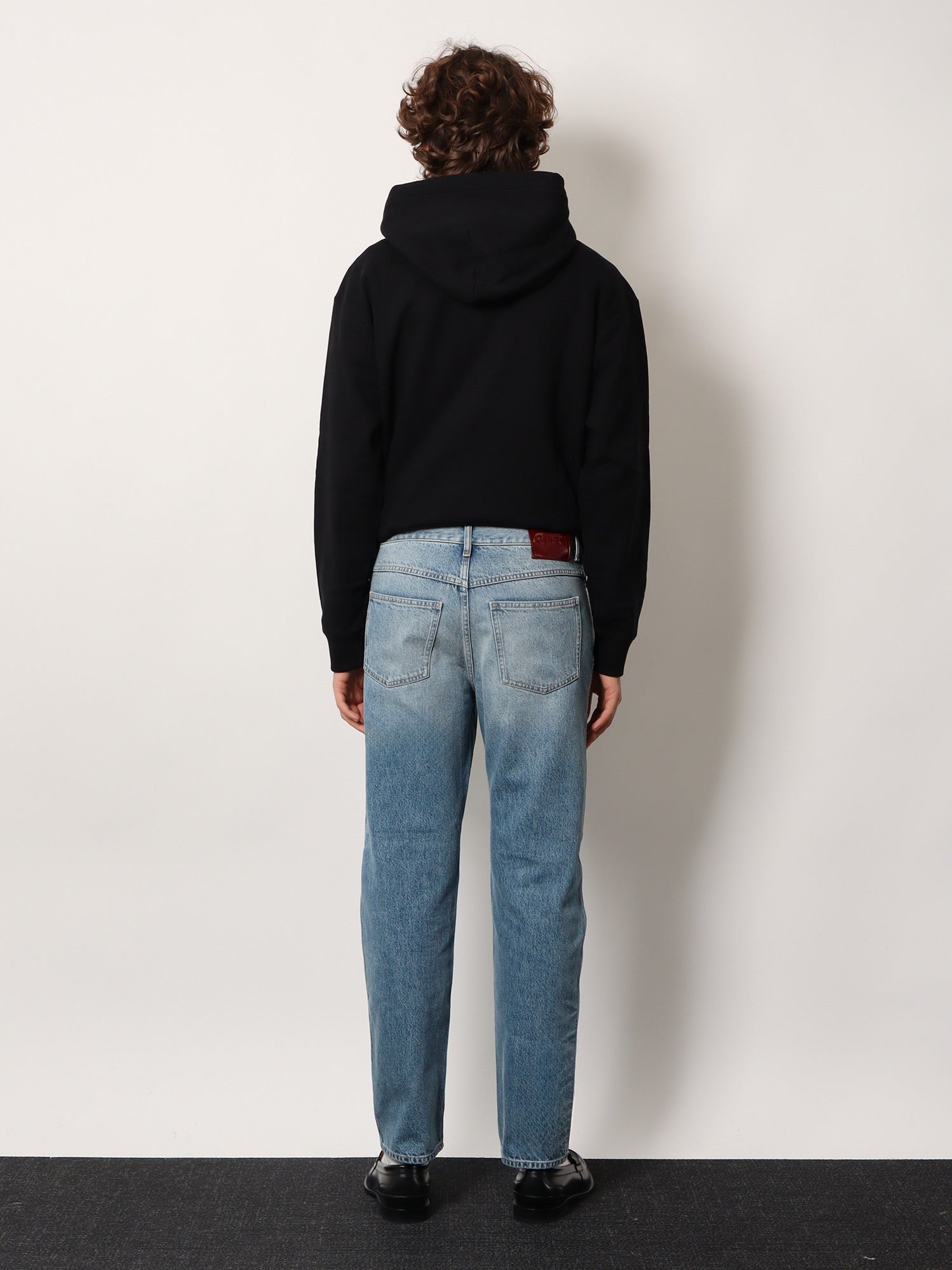 Gucci Men's Certified Cotton Slim Fit Jeans Blue