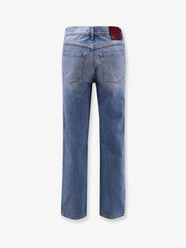 Gucci Men's Certified Cotton Slim Fit Jeans Blue