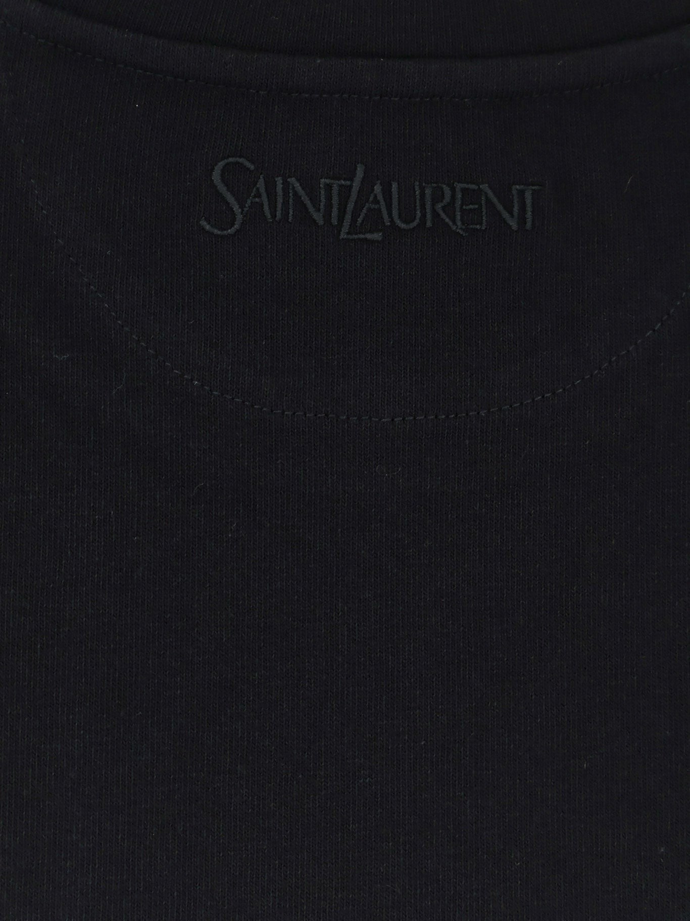 Saint Laurent Men's Certified Cotton Shirt Black