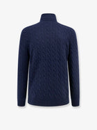 Polo Ralph Lauren Men's Certified Wool and Cashmere Turtleneck Blue, view 2