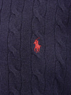 Polo Ralph Lauren Men's Certified Wool and Cashmere Turtleneck Blue, view 3
