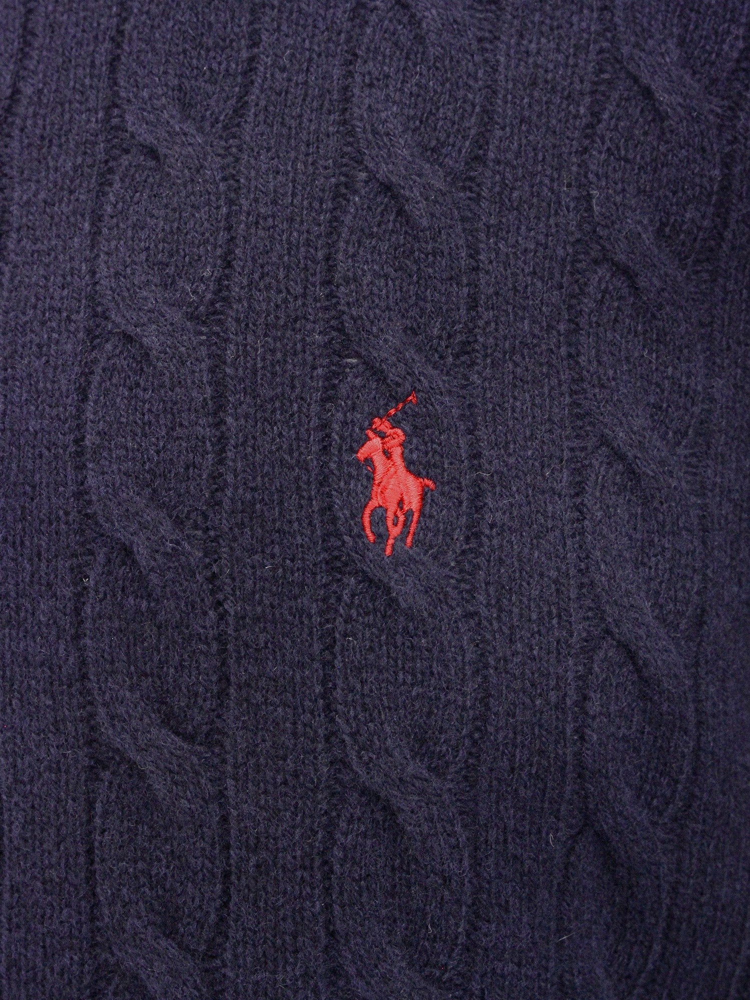 Polo Ralph Lauren Men's Certified Wool and Cashmere Turtleneck Blue