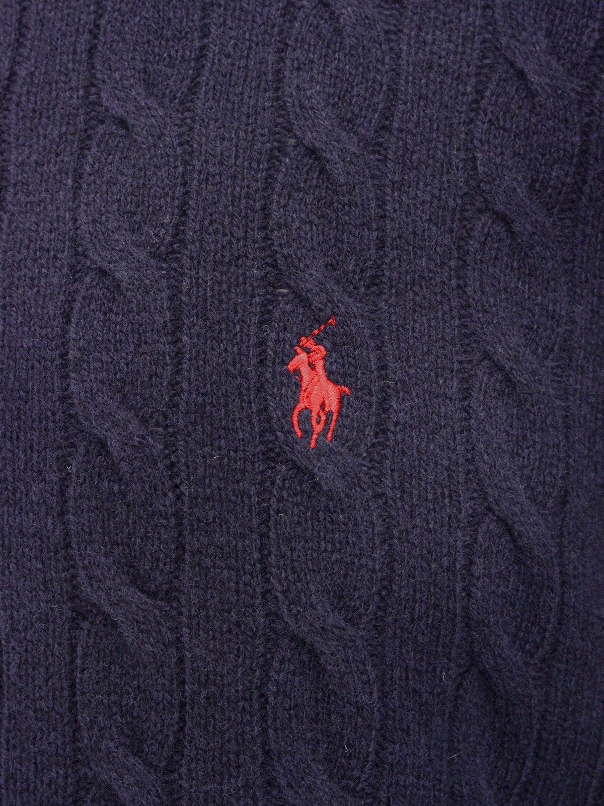 Polo Ralph Lauren Men's Certified Wool and Cashmere Turtleneck Blue, view 3