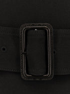 Saint Laurent Men's Certified Wool Coat Black