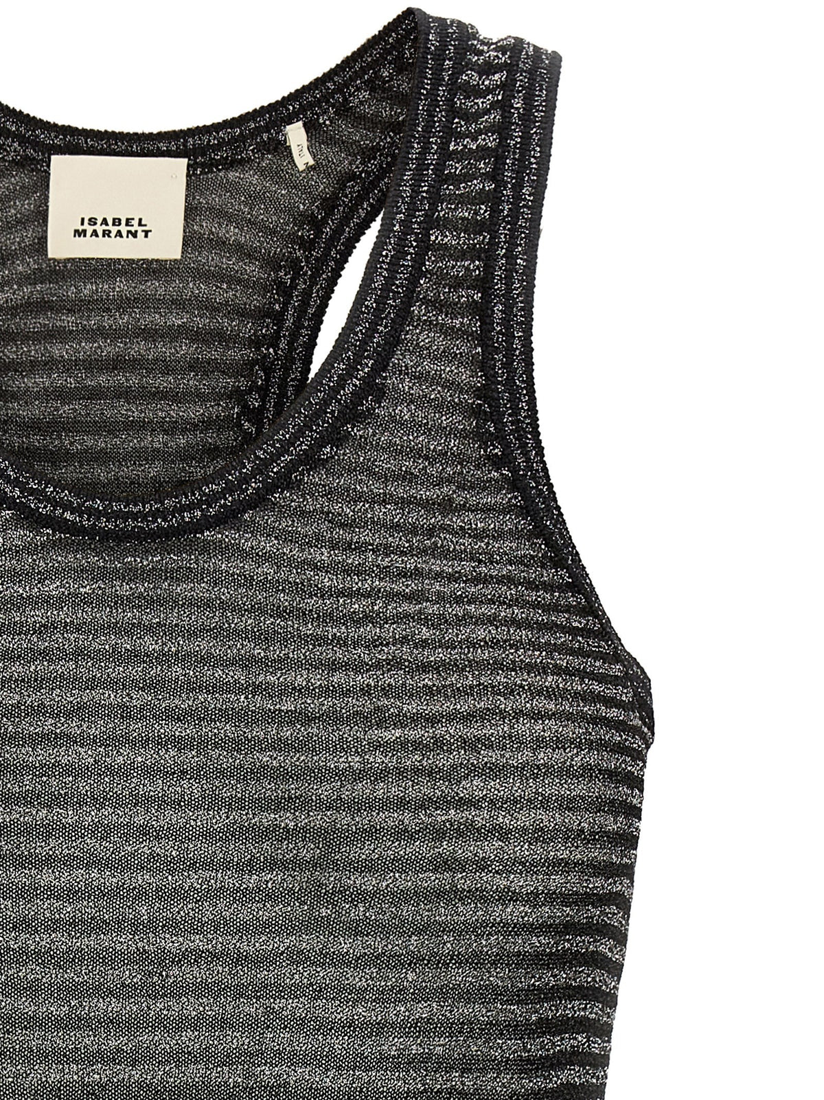 ISABEL MARANT Cevara Tank Top Silver