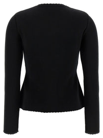 Moschino Chain Cardigan Black