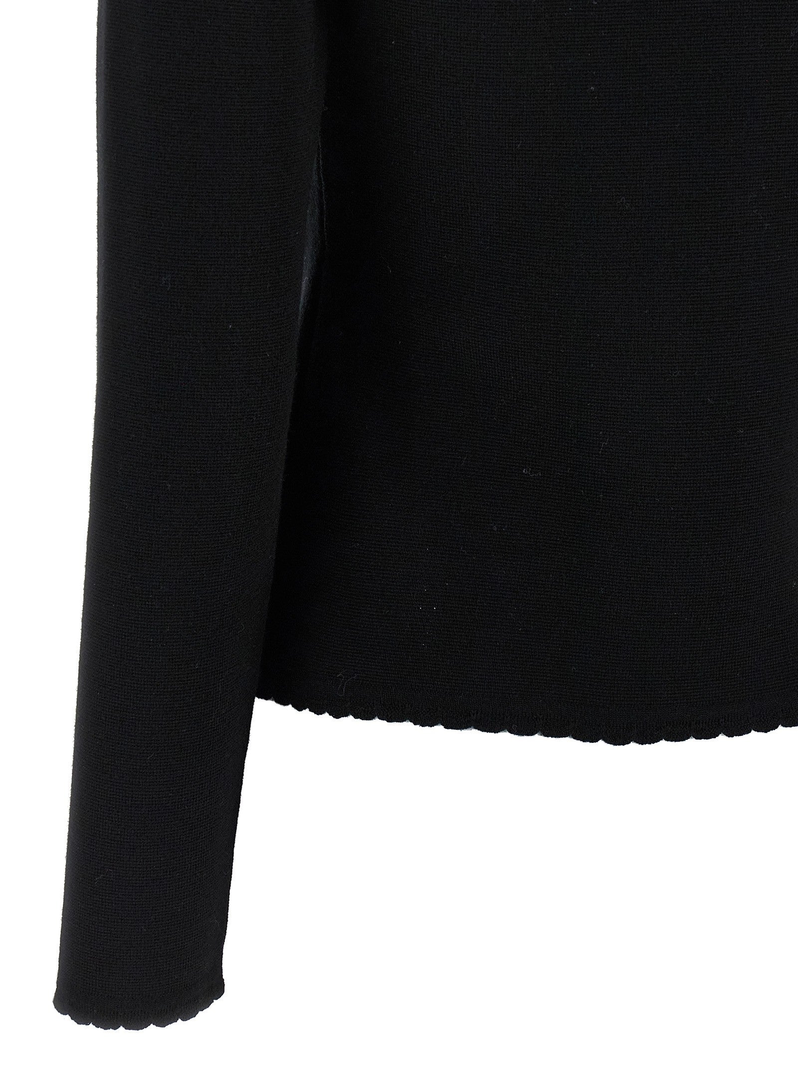 Moschino Chain Cardigan Black