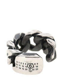 MM6 Maison Margiela Chain Earrings Silver
