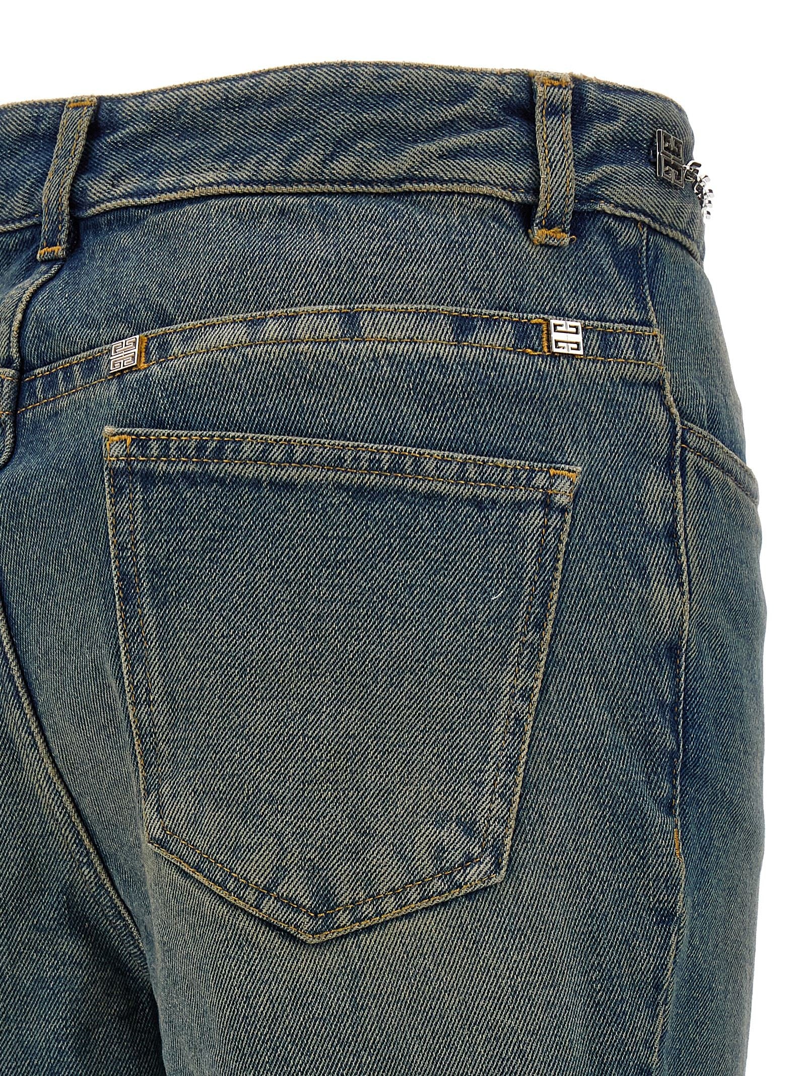 Givenchy Chain Jeans Blue