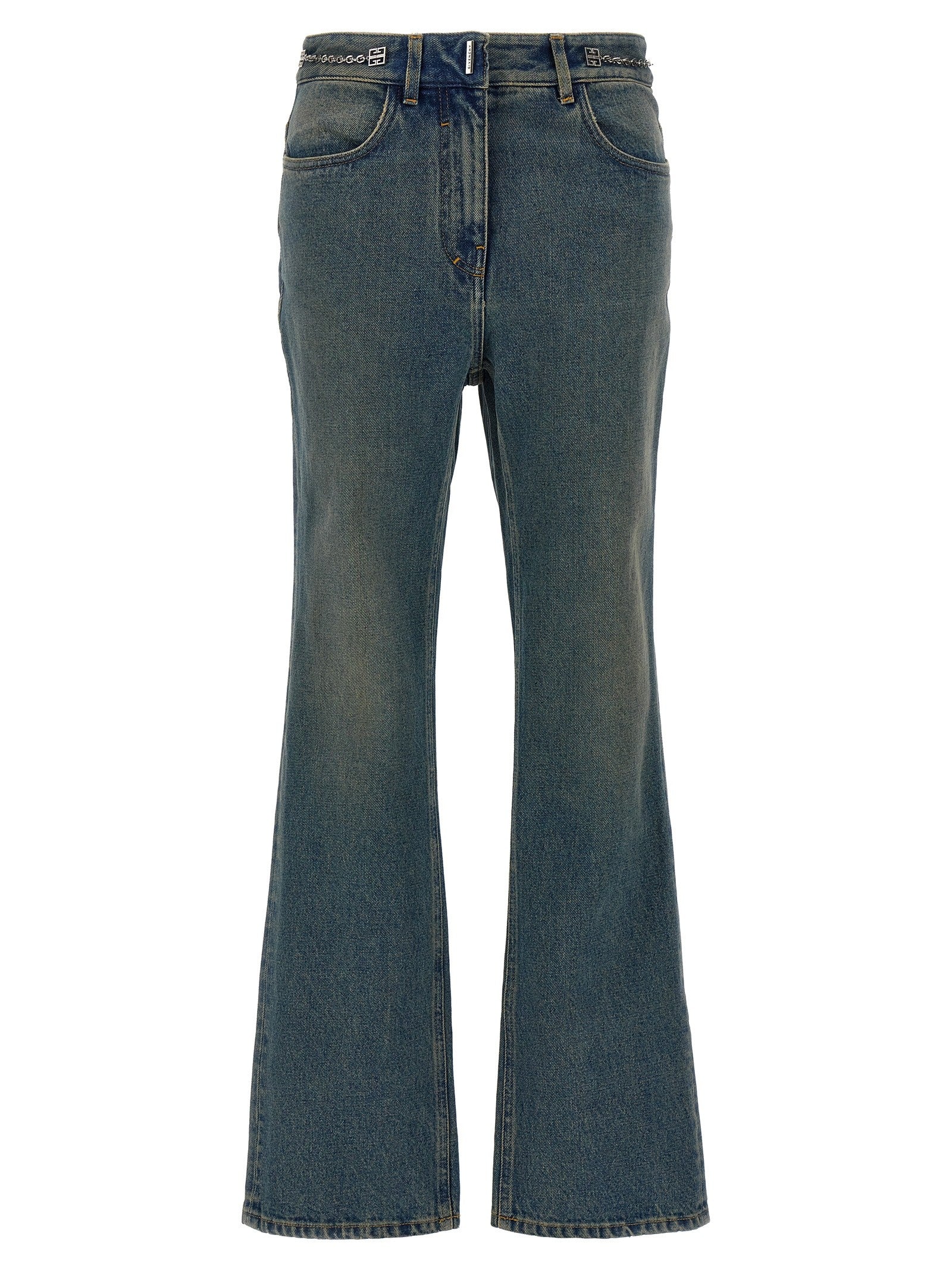 Givenchy Chain Jeans Blue