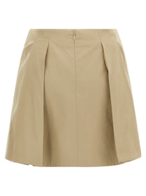 Balmain Chain Skirt Beige