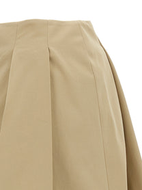 Balmain Chain Skirt Beige
