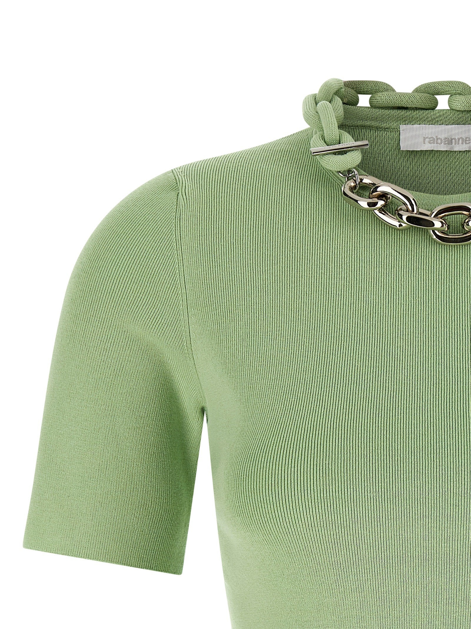 Rabanne Chain Shirt Green