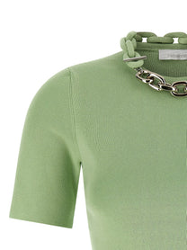 Rabanne Chain Shirt Green