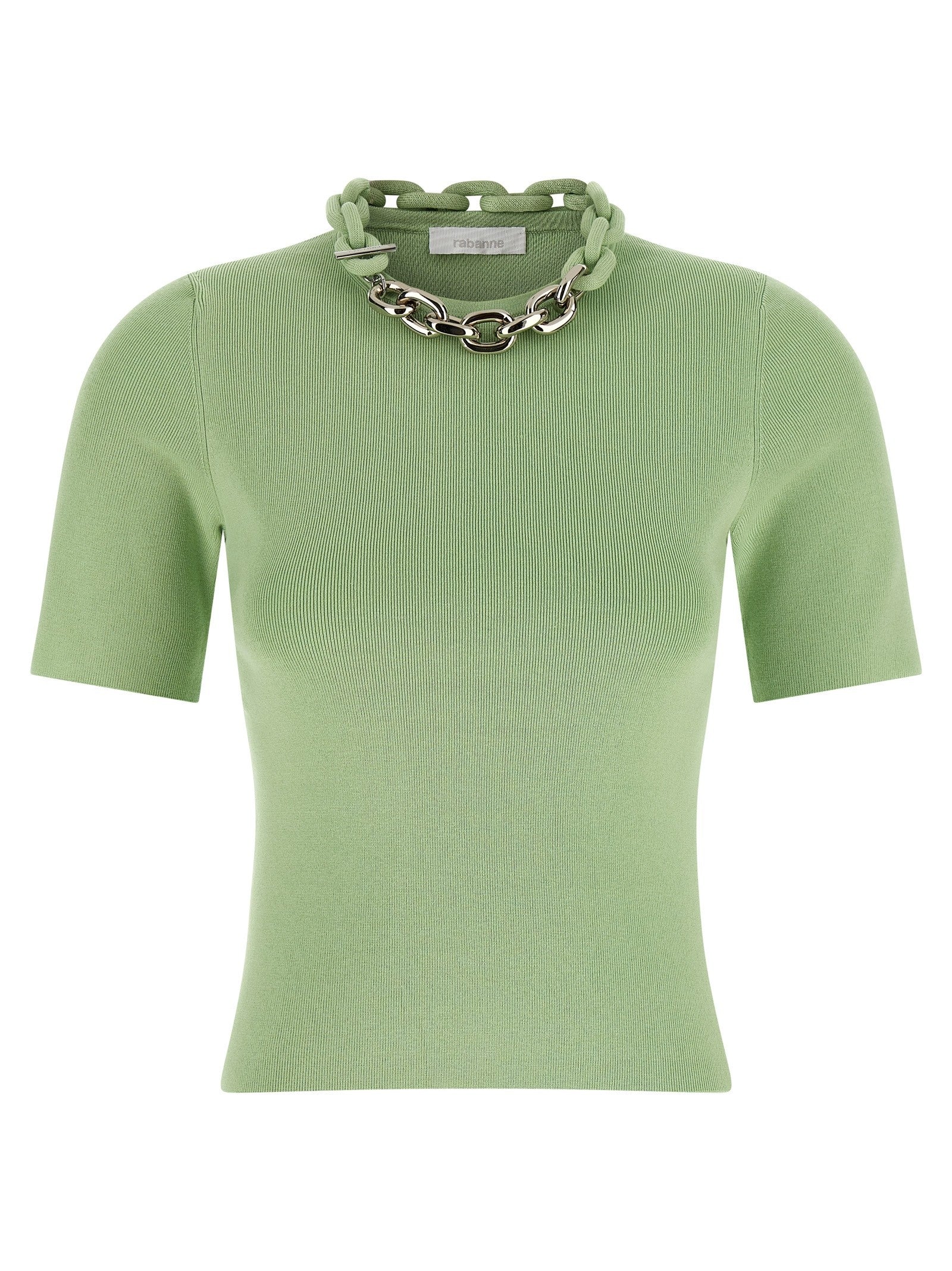 Rabanne Chain Shirt Green