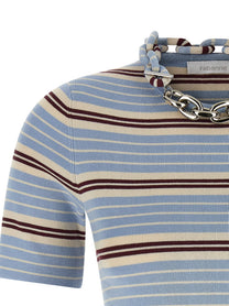 Rabanne Chain Shirt Blue