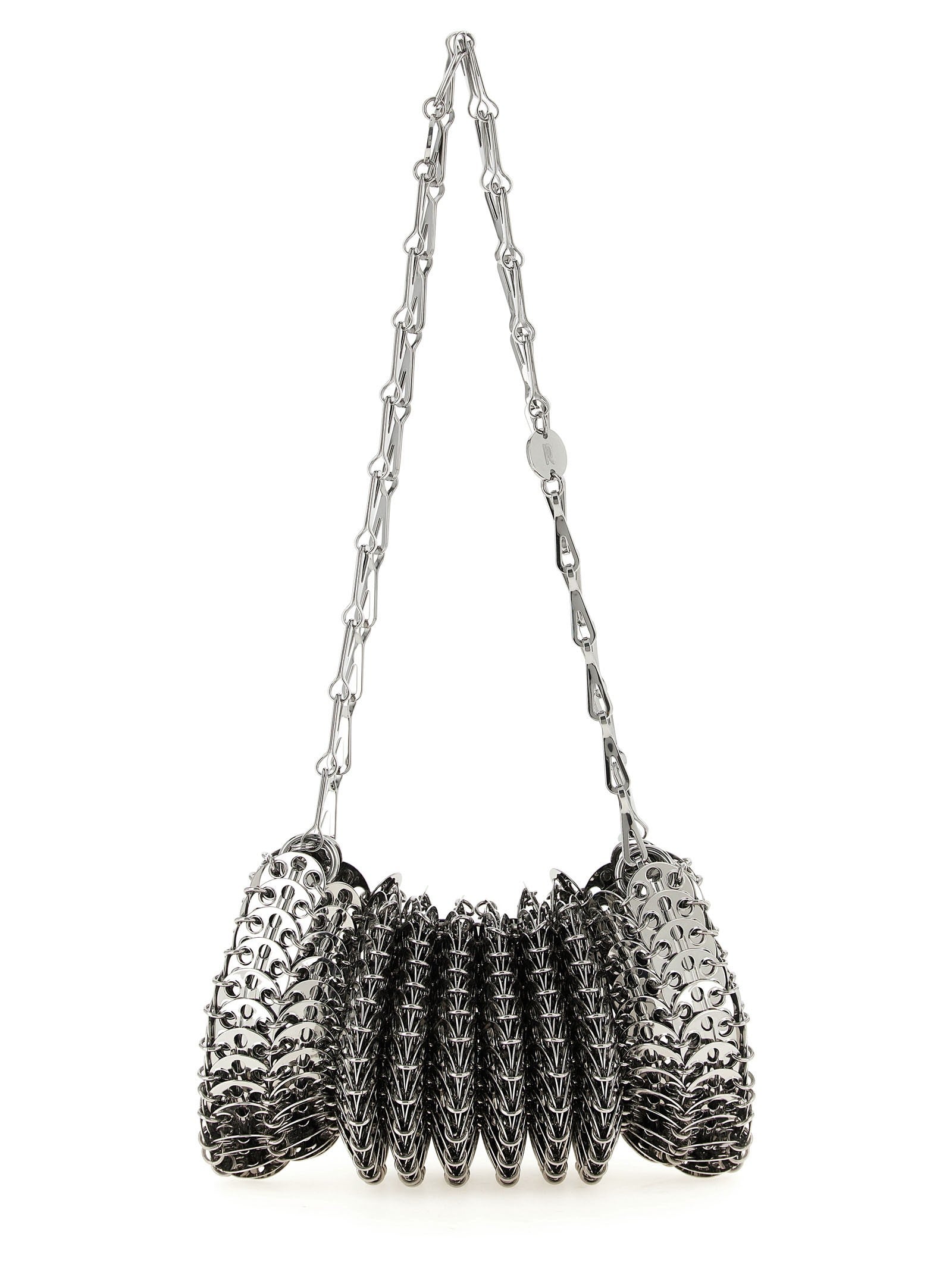 Rabanne Chainmail Shoulder Bag Silver