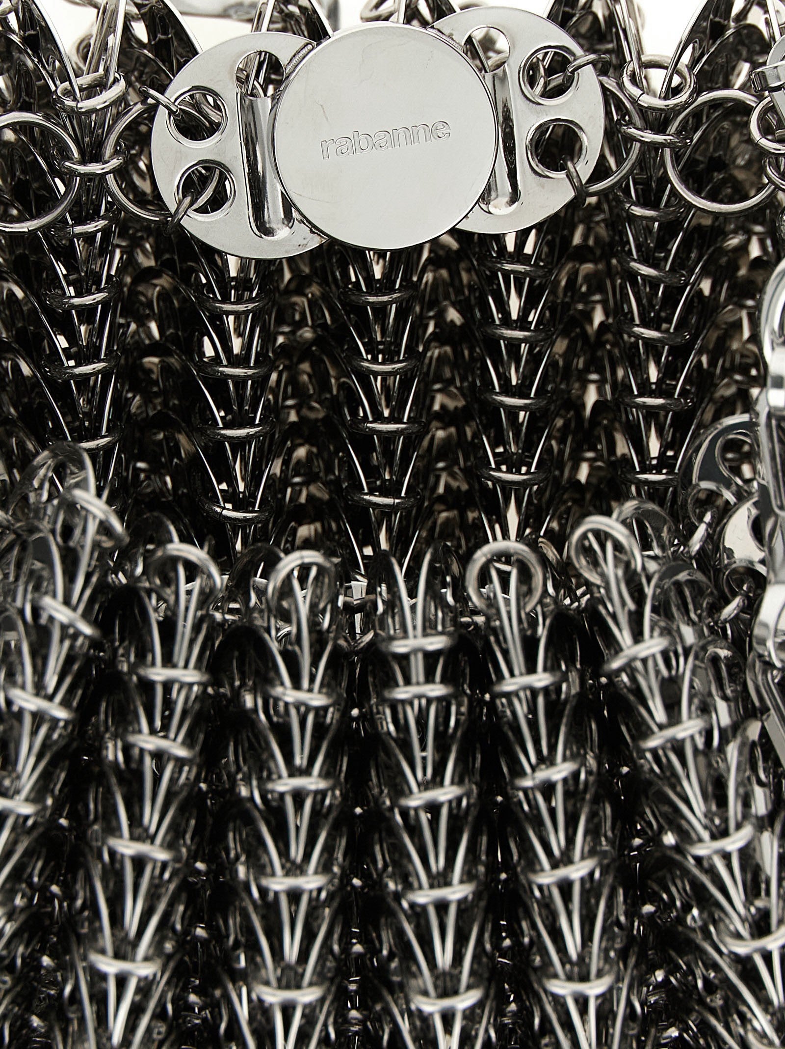 Rabanne Chainmail Shoulder Bag Silver