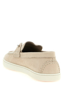 Christian Louboutin Chambeliboat Loafers Beige