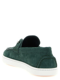 Christian Louboutin Chambeliboat Loafers Green