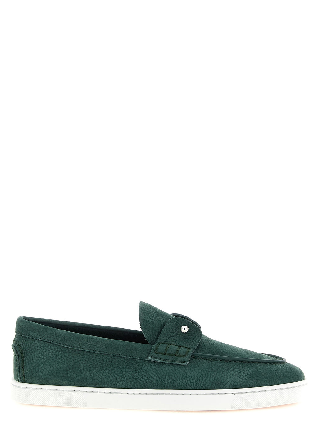 Christian Louboutin Chambeliboat Loafers Green