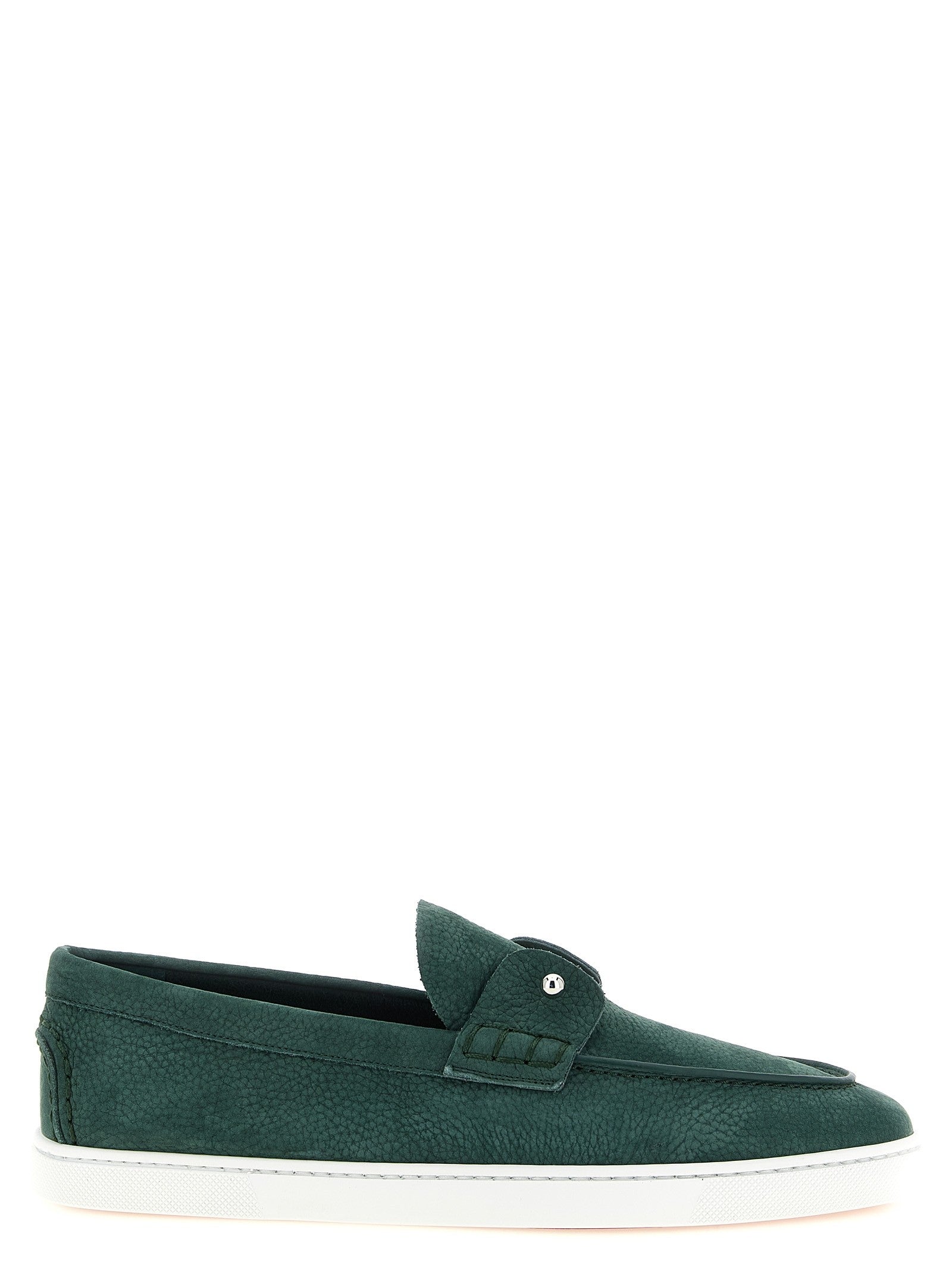 Christian Louboutin Chambeliboat Loafers Green