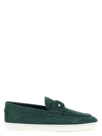 Christian Louboutin Chambeliboat Loafers Green