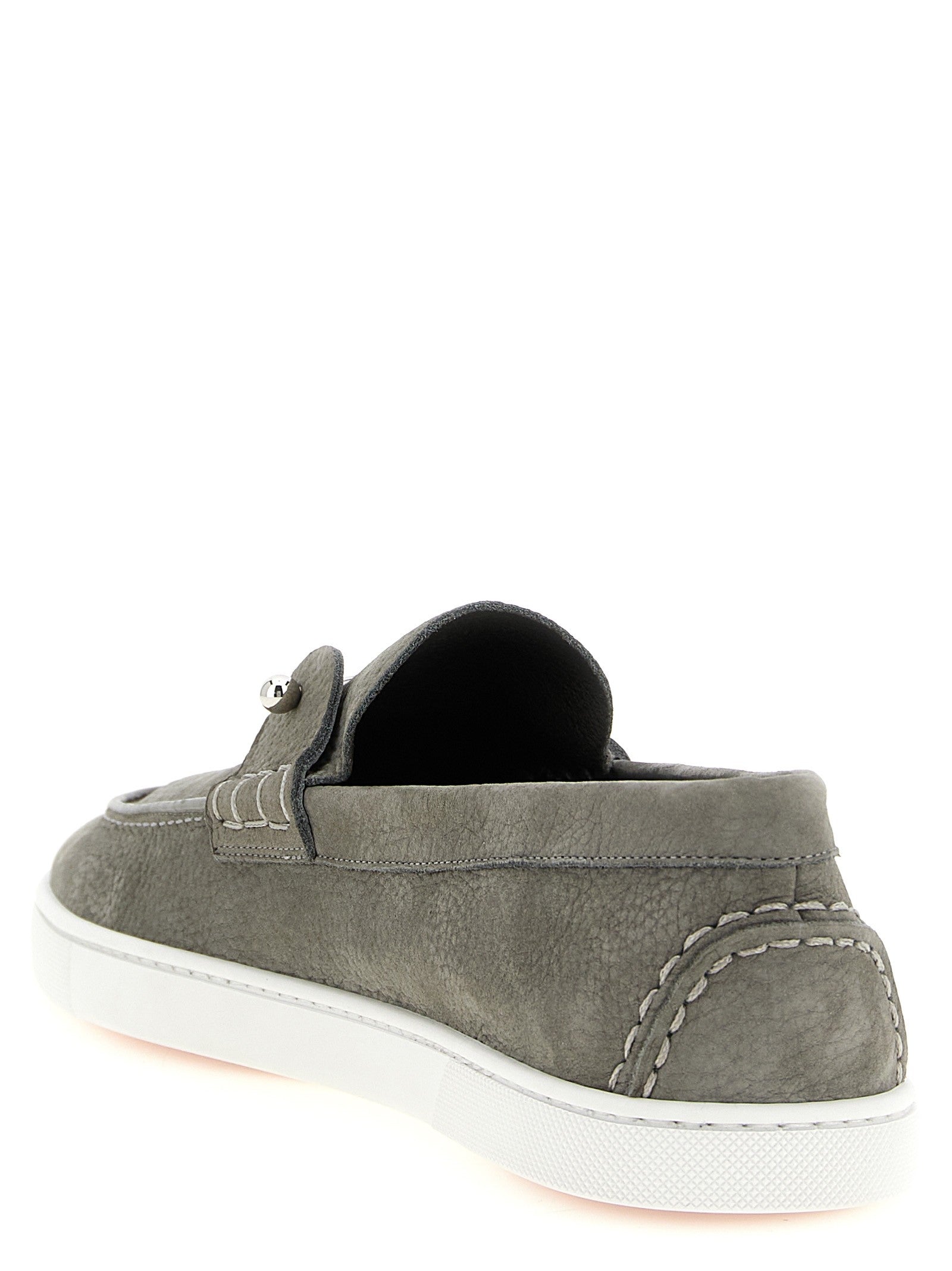 Christian Louboutin Chambeliboat Loafers Grey