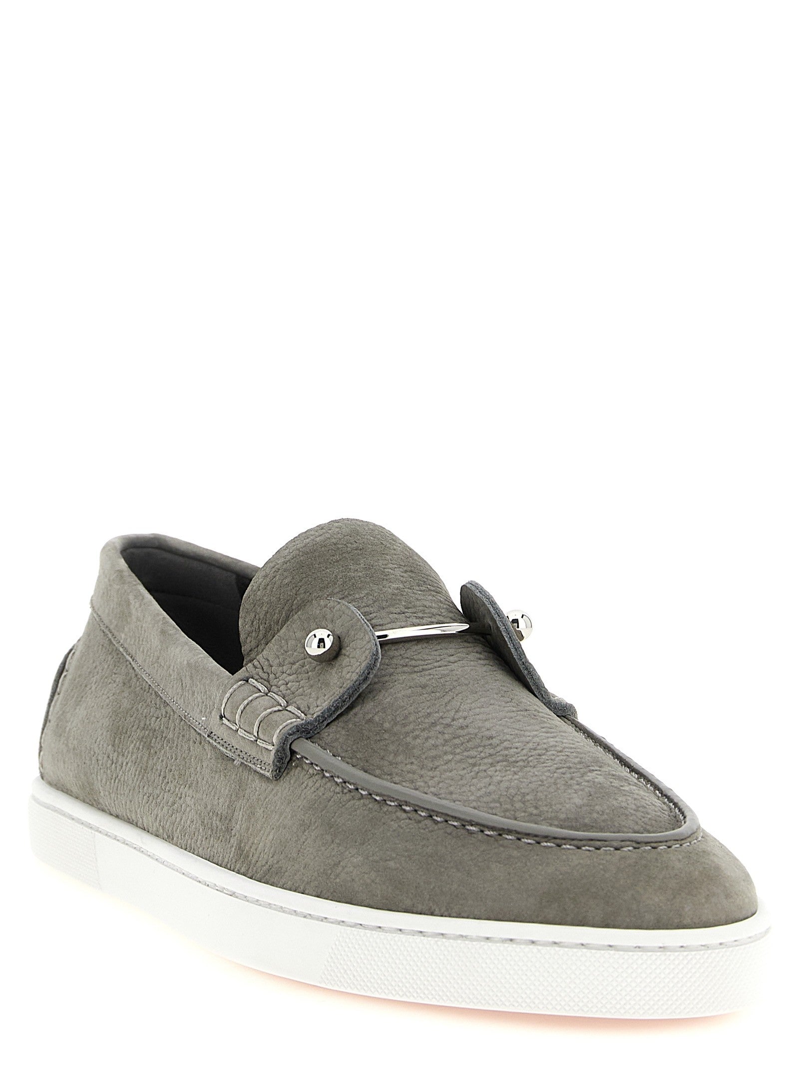Christian Louboutin Chambeliboat Loafers Grey