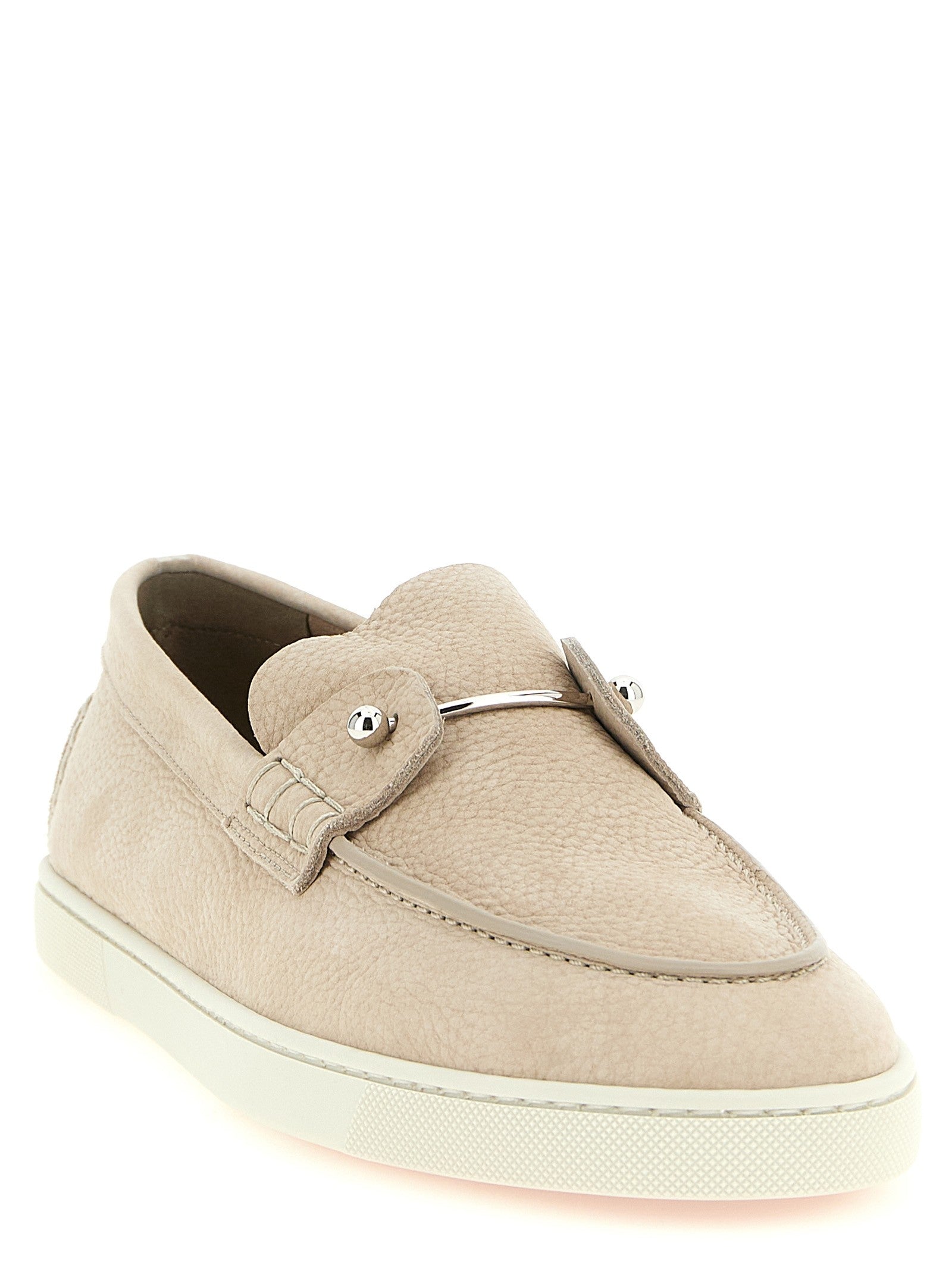 Christian Louboutin Chambeliboat Loafers Beige