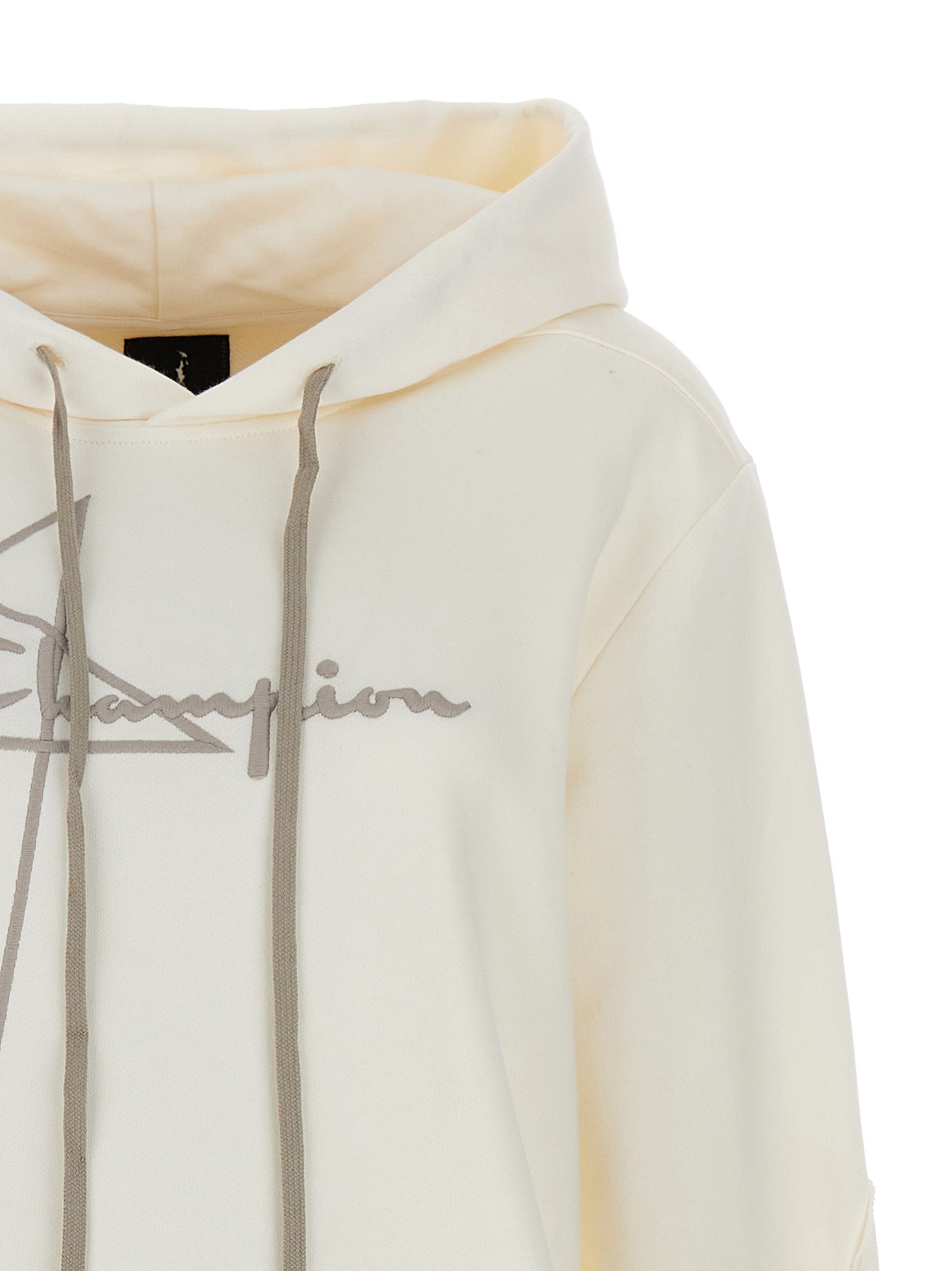 Rick Owens Champion Rick Owens Hooded Bodysuit White