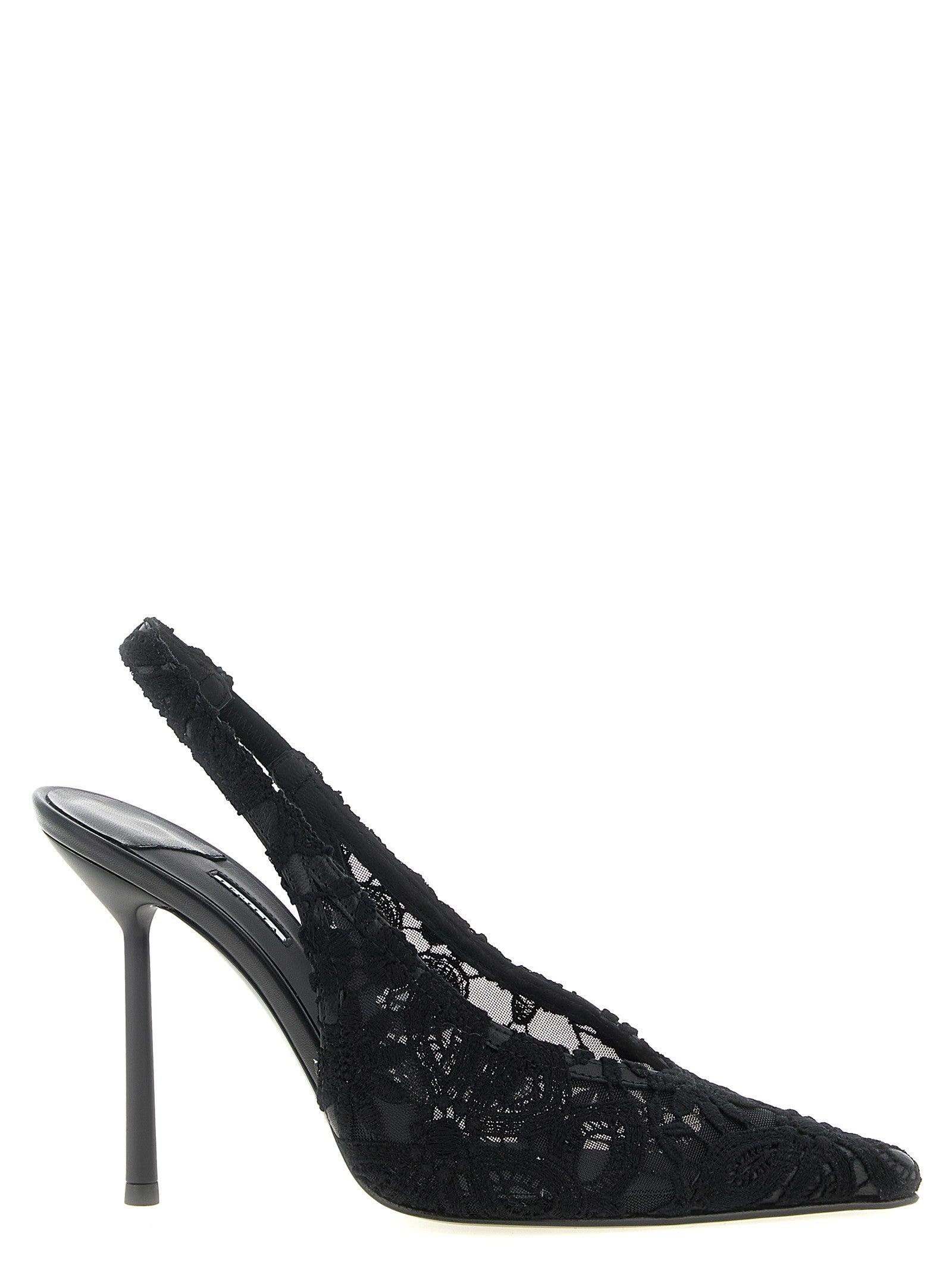 Le Silla Chantilly Slingback Black
