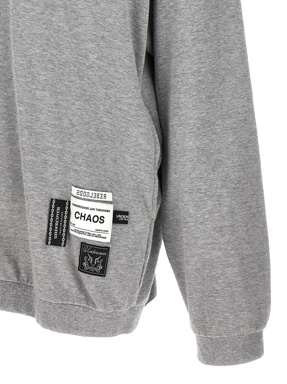 Undercover Chaos and Balance Sweatshirt Grey, view 4