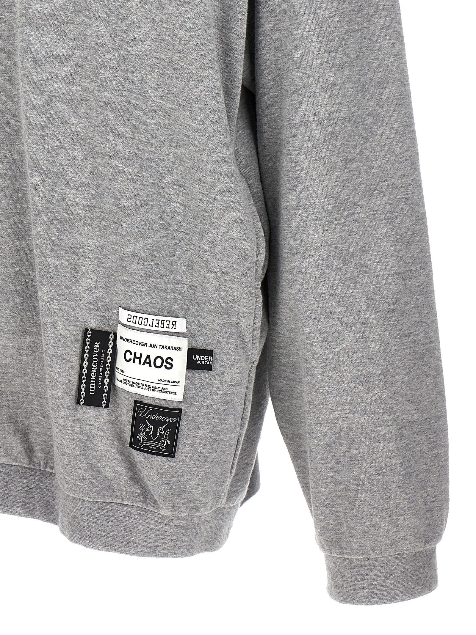 Undercover Chaos and Balance Sweatshirt Grey