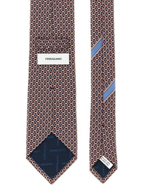 Ferragamo Chapeau Tie Red