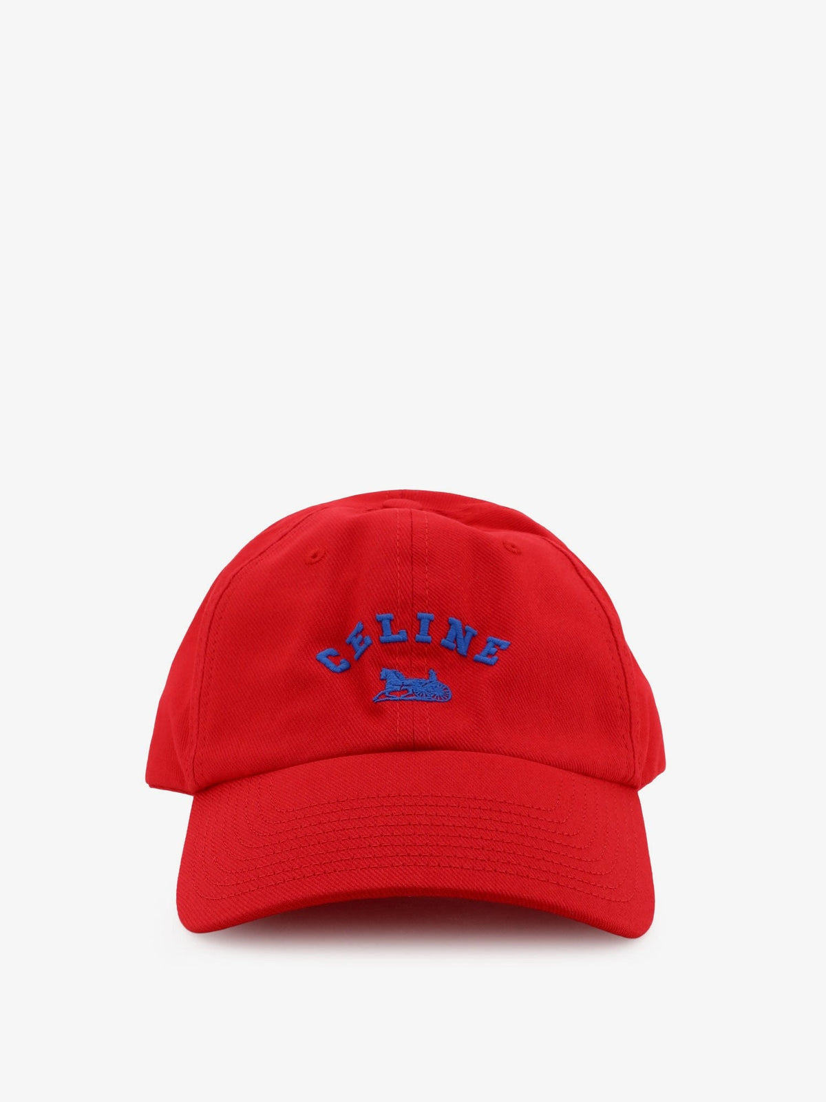 Celine Women's Chariot Baseball Hat Red