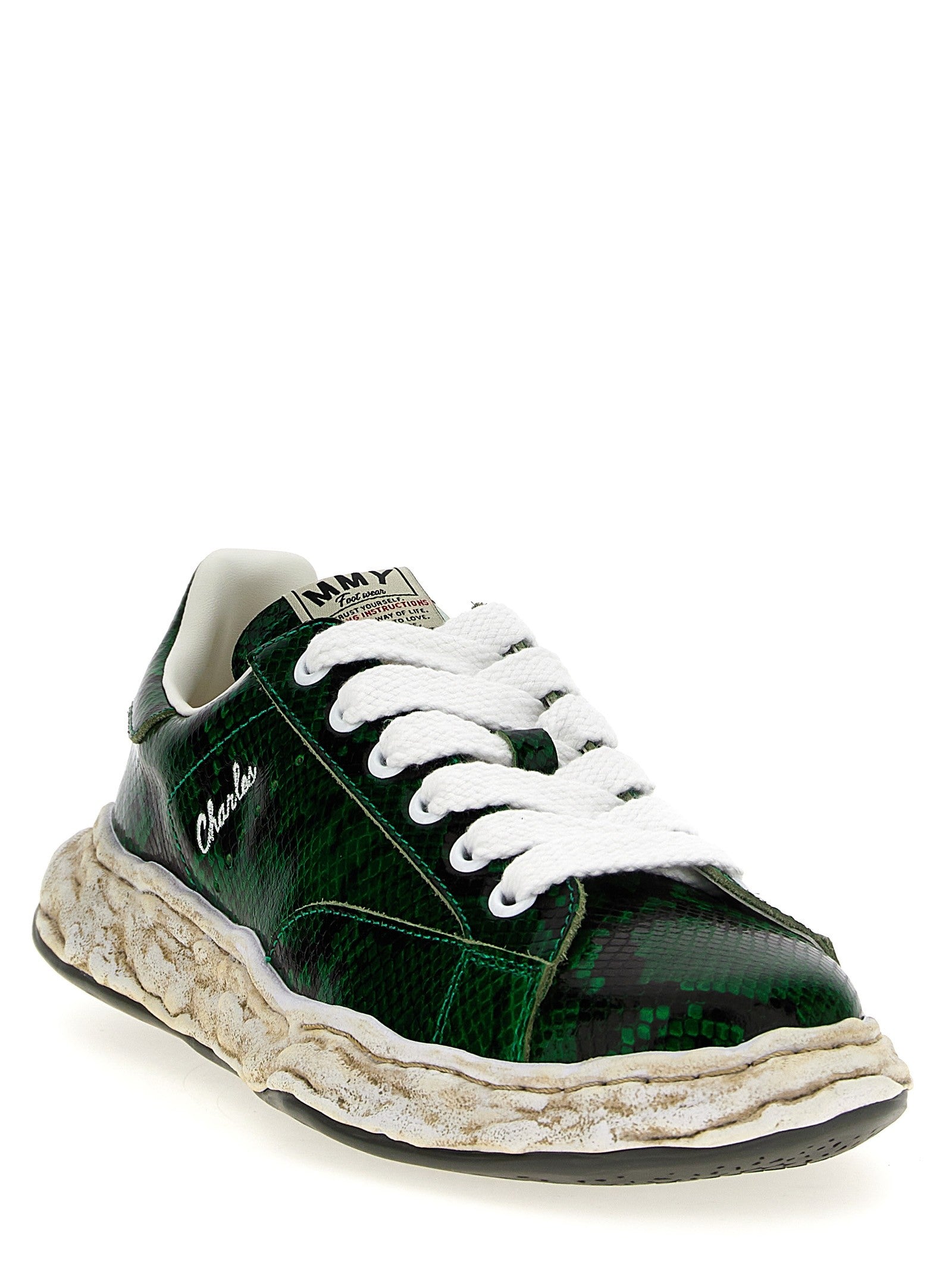 Maison Mihara Yasuhiro Charles Sneakers Green