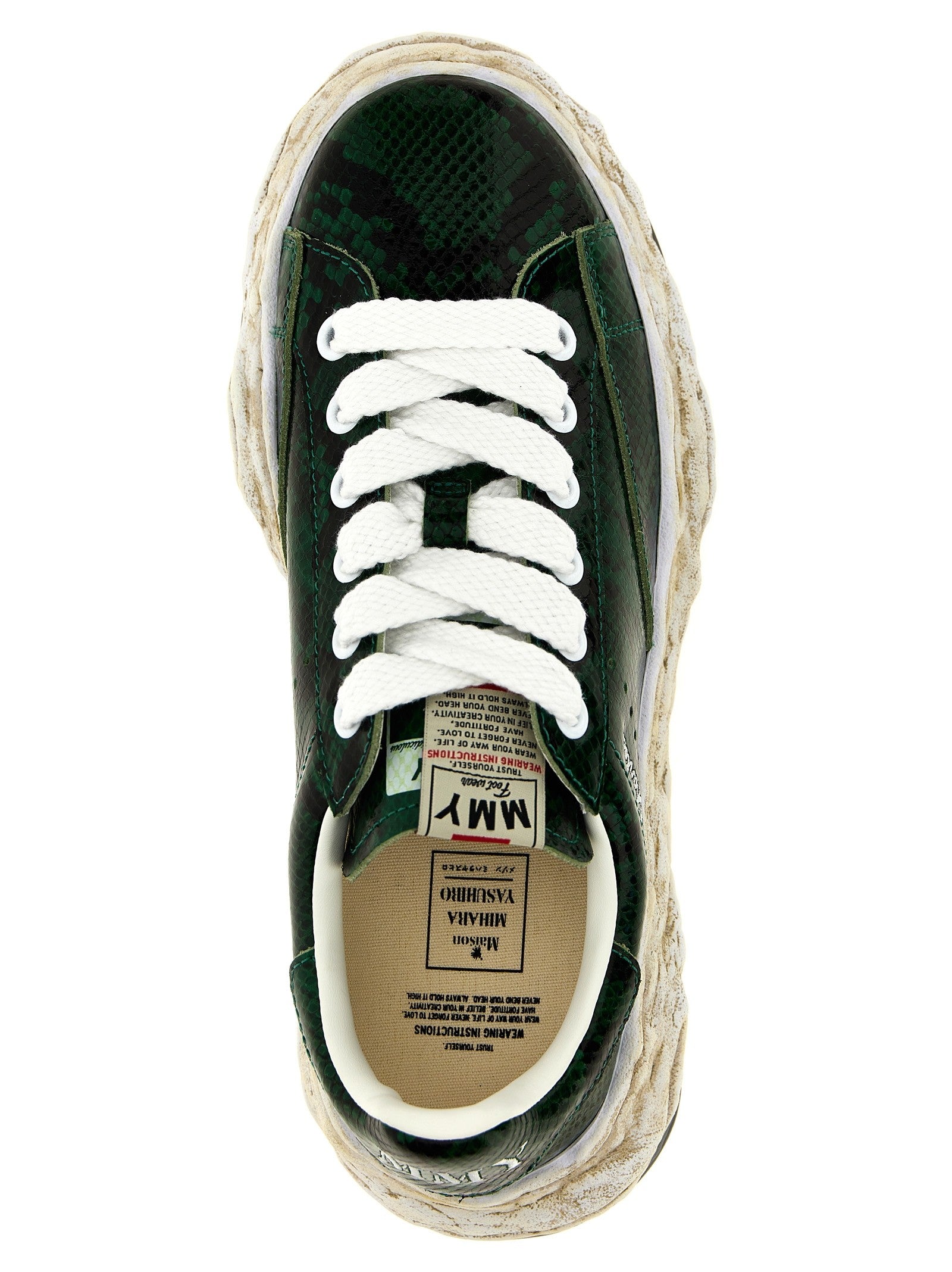 Maison Mihara Yasuhiro Charles Sneakers Green