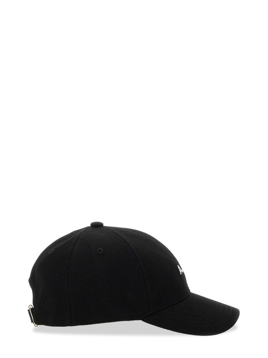 A.P.C Men's Charlie Baseball Hat Black