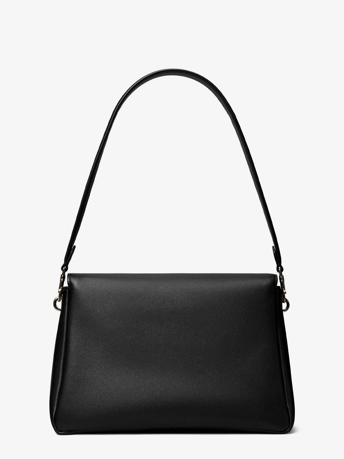 Tory Burch Women's Charlie Leather Shoulder Bag Black, view 2