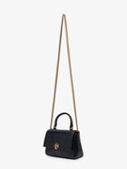 Tory Burch Women's Charlie Quilted Crossbody Bag Black, view 3