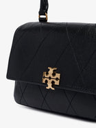 Tory Burch Women's Charlie Quilted Crossbody Bag Black, view 5