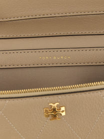 Tory Burch Charlie Vanity Case Crossbody Bag Beige