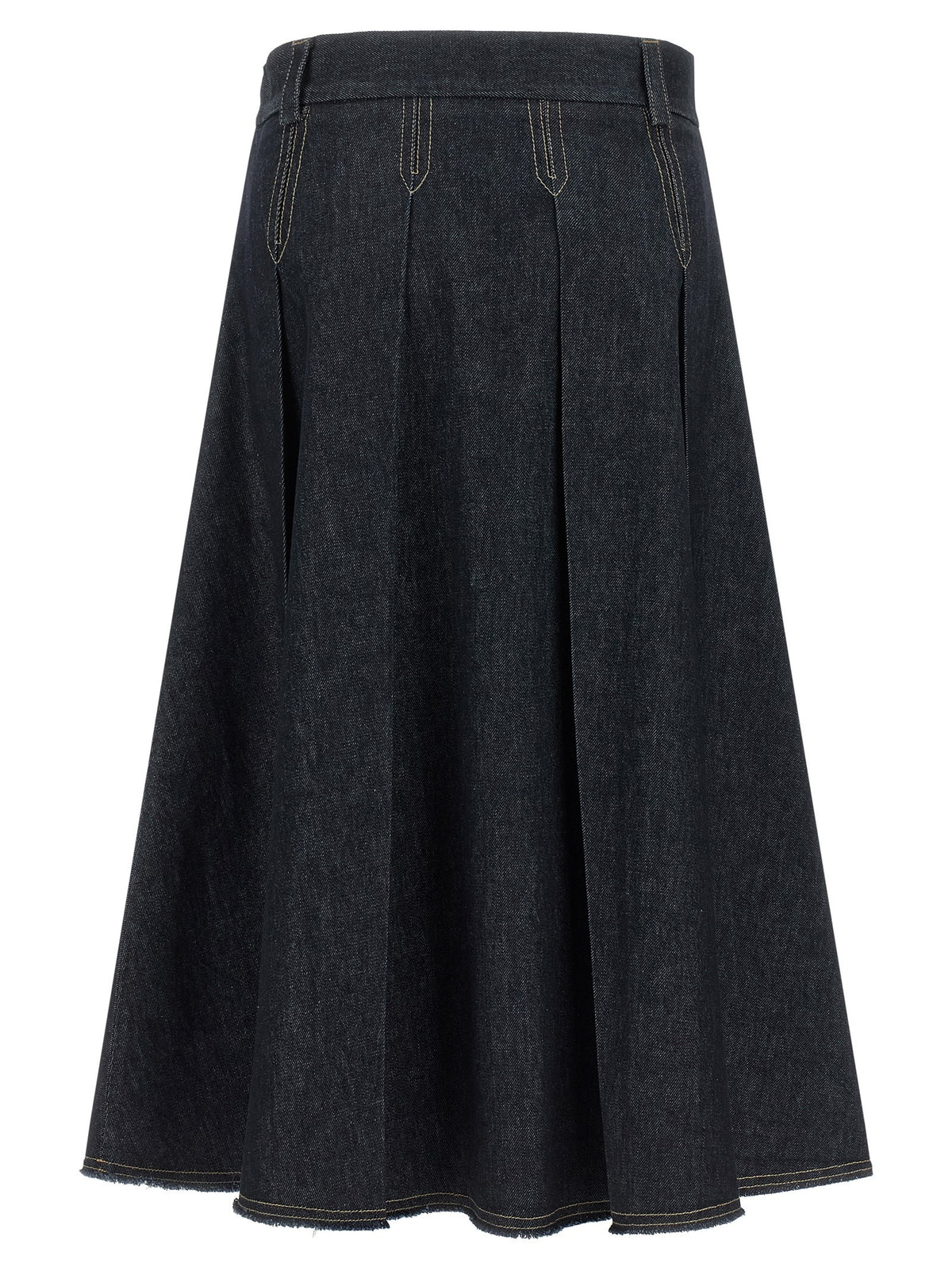 TELA Charlotte Denim Skirt Blue