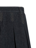 TELA Charlotte Denim Skirt Blue