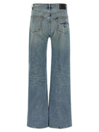 R13 Charlotte Jeans Blue, view 2