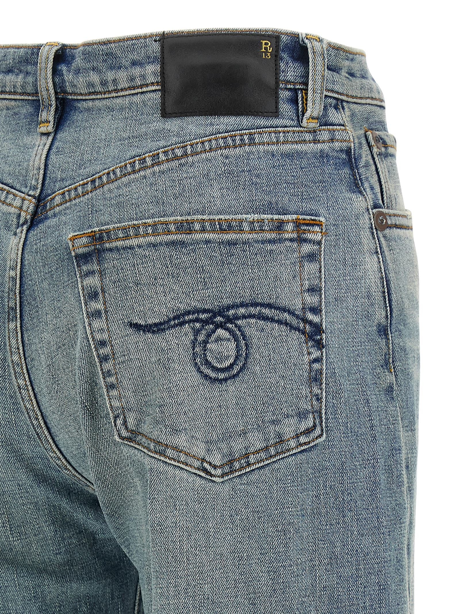 R13 Charlotte Jeans Blue